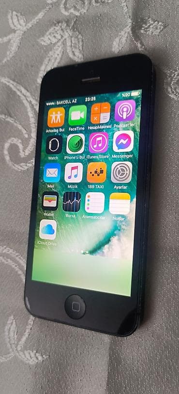 telefon iphone 5s: IPhone 5, 32 GB, Black Titanium, Barmaq izi — 4