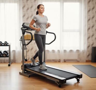 Qaçış trenajoru (yürüş/qaçış cığırı) - Kompakt ev tipi qaçış yoludur