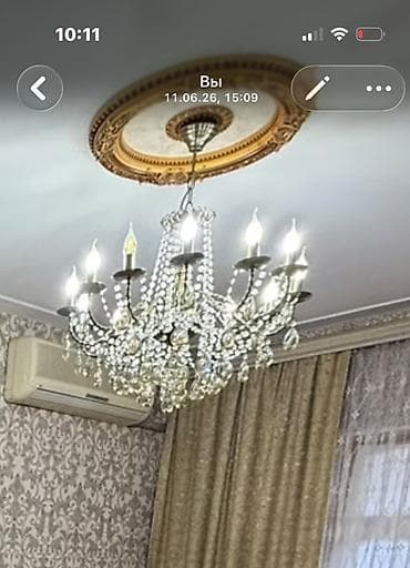 Çılçıraq, 10 və daha çox lampa, Xrustal lalafo.az -da Çılçıraq, 10 və daha çox lampa, Xrustal