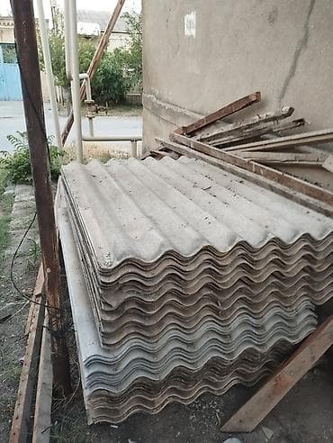 Şifer, Dəmir, İşlənmiş, Ünvandan götürmə, Ödənişli quraşdırma, Zəmanətsiz, Kredit yoxdur