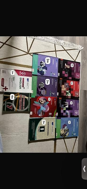 7–9-cu siniflər üçün dərslik və vəsaitlər toplusu Paketdə müxtəlif