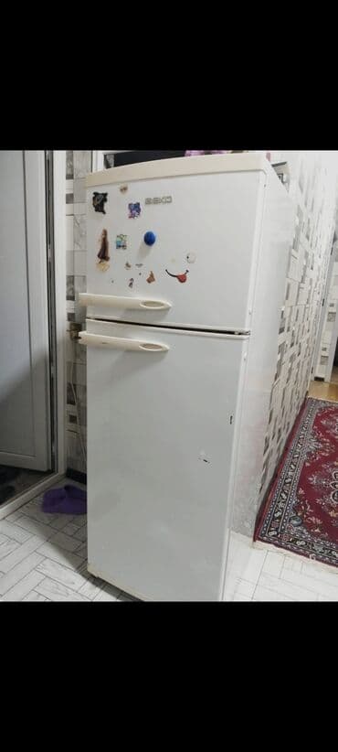 İşlənmiş 2 qapılı Beko Soyuducu Satılır, rəng - Ağ