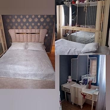 2 el mebel: AmlEndirim Yataq dəsti 800azn satılır baza matras var, əla — 1
