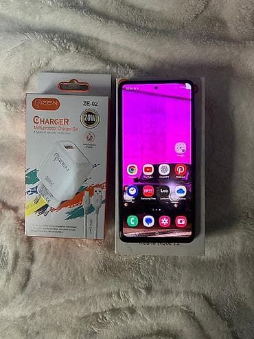 samsung telfonlar: Samsung Galaxy A52, 128 GB, rəng - Mavi, Barmaq izi, Face ID — 2