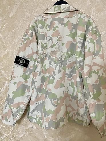 off white jakna: Новая ветровка Stone Island размер л — 7