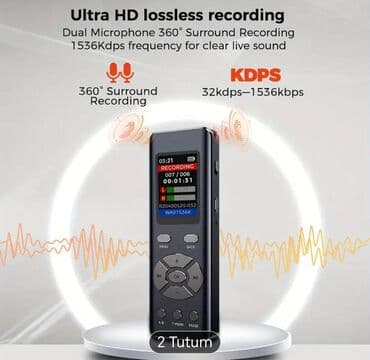 tp link archer: Cappsu Digital Voice Recorder – səs yazma qurğusu Əsas xüsusiyyətlər — 5