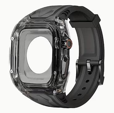 apple whatc: Yeni, Kəmər, Apple, Silikon, rəng - Qara — 3