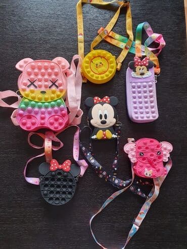 детские рюкзаки с ушками: Сумка на плечо, Новый — 1