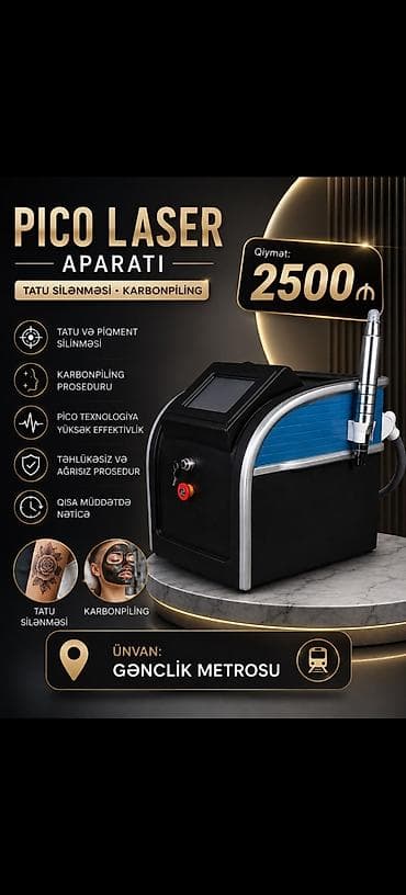 Gözəllik və estetika avadanlığı: Tatto silmə, Zəmanətlə — 1