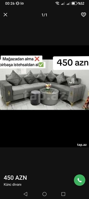 cay evi ucun divan islenmis: Künc divan, Yeni, Açılan, Bazalı, Parça, Şəhərdaxili pulsuz çatdırılma — 10