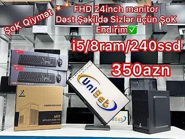 kontakt home komputer ucuz: Masaüstü kompüter Şəhər: Bakı Çatdırılma?: Bəli UniSet Electronic🏪 — 2