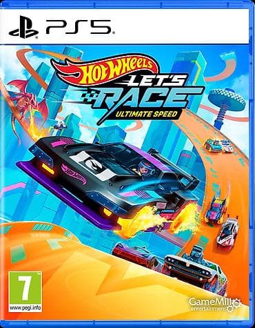 disk playstation: Ps5 hot wheels lets race ultimate speed oyun diski. Tam bağlı — 1