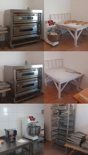 Şirniyyat sexi üçün bütün avadanlıqlar. Hamısı ideal vəziyyətdədir