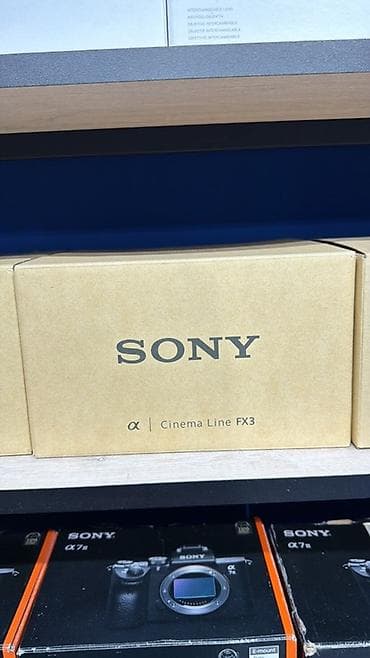 Sony Cinema Line FX3 — kino səviyyəli çəkilişlər üçün kompakt tam kadr lalafo.az -da Sony Cinema Line FX3 — kino səviyyəli çəkilişlər üçün kompakt tam kadr