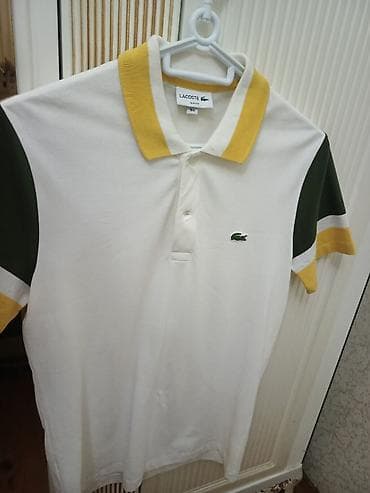 ag cins: Polo köynək, Lacoste, M, rəng - Ağ — 1