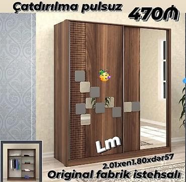 dolab gence: Dolab yeni qarderob paltar dolabı — 1
