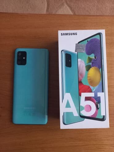 irşad samsung a24: Samsung Galaxy A51, 128 GB, rəng - Mavi, İki sim kartlı — 2