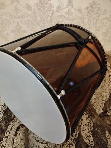 nerd taxta sekilleri: Balaban (nağara) tipli ikitərəfli davul - Korpus: cilalanmış ağac — 5