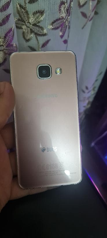 samsung a3 ikinci el: Samsung Galaxy A3 2016, 16 GB, rəng - Çəhrayı, Sensor, İki sim kartlı — 2