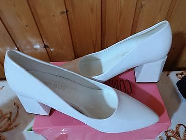 Tuflilər: Tuflilər, Ölçü: 37, rəng - Ağ, Yeni — 2