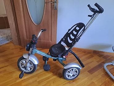cube velo: Sekilde gorunduyu kimidiUşaq üçtəkərli velosipedi – itələmə tutacağı — 3