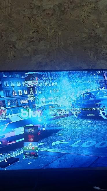 video aparatı: Sony PlayStation 3 (PS3) Slim oyun konsolu - Rəng: Qara, yuxarı — 7