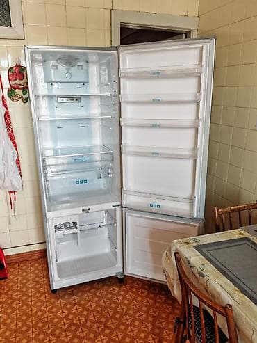 panasonic mk zj3500: 2 qapılı Panasonic Soyuducu Satılır, rəng - Gümüşü — 2