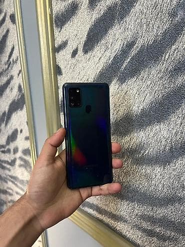 samsung galaxy a6 ekran: Samsung Galaxy A21S, rəng - Qara, Barmaq izi, Face ID — 5