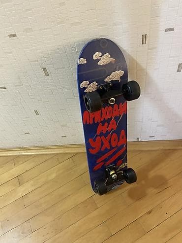skateboard satışı: ÇOX TƏCİLİ SATILIR!!! Çox az istifadə olunub, təkərlərin işıqları — 3