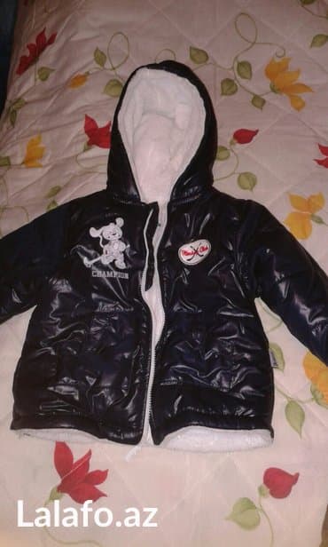 üst geyimi: Oğlan uşağı üçün kurtka dəsti satılır. 2-3 ayından geyinilə bilər — 4