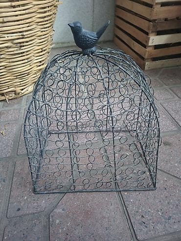 tor setkalar: Dekorativ metal tor örtük/klosh - Material: möhkəm metal məftildən — 2