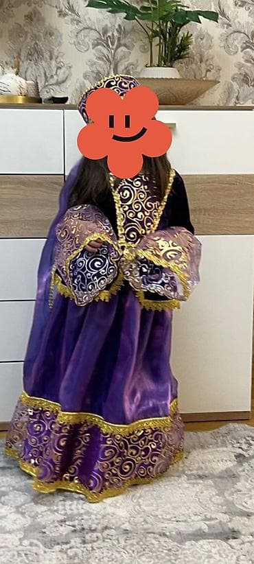 Milli kostyum, Qız üçün, 5 - 6 yaş