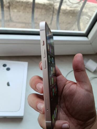 iphon 12 mini: IPhone 13, 128 GB, Ağ, Face ID — 12