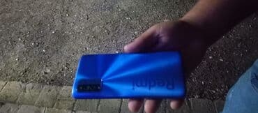 soyuducu işləmiş: Xiaomi Redmi 9T, 128 GB, rəng - Göy, 
 Barmaq izi — 4
