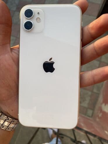 iphone 11 en ucuz qiymeti: IPhone 11, Ağ, Face ID — 3