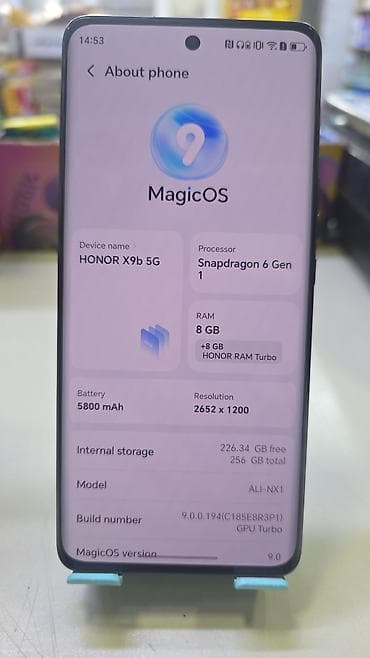 Техника и электроника: Honor X9b, 256 ГБ, цвет - Серый — 4