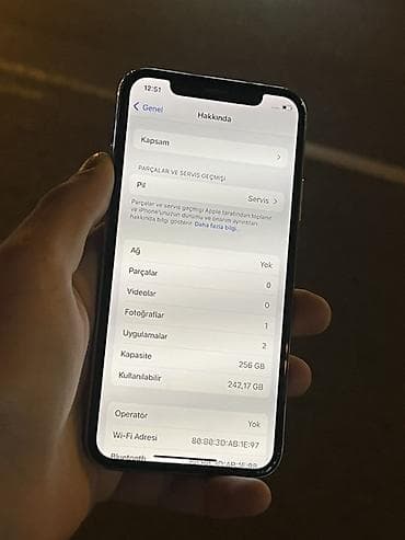 iphone x ucuz: IPhone X, 256 GB, Matte Silver, Face ID — 4