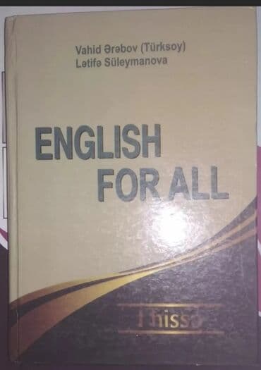 6 cı sinif təbiət 2 ci hissə pdf: Vahid ərəbov 
ingilis dili mətn kitabı 1 çi hissəsi — 1