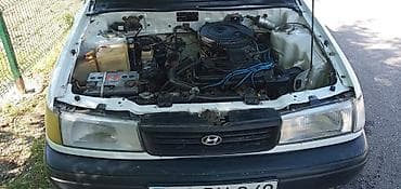 tap az niva: Hyundai Excel sedan 1997ci il - Kuzov: 4 qapılı sedan, ağ rəng - — 5