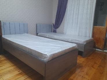 tek krafat: Yeni, Təknəfərlik çarpayı, Matras ilə, Siyirməsiz — 2