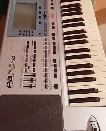 Спорт и хобби: Korg Pa50SD professional aranjor klaviatura - 61 klaviş, sürüşmə — 2