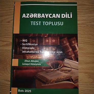 AZƏRBAYCAN DİLİ – Test Toplusu (Bakı, 2025) Məzmun və təyinat: - MiQ at lalafo.az AZƏRBAYCAN DİLİ – Test Toplusu (Bakı, 2025) Məzmun və təyinat: - MiQ