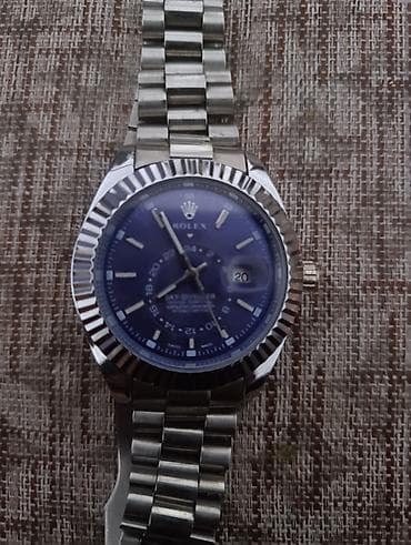 rolex boyunbagi: Rəng: Mavi siferblat Korpus və qolbaq: Gümüş rəngli paslanmayan polad — 3