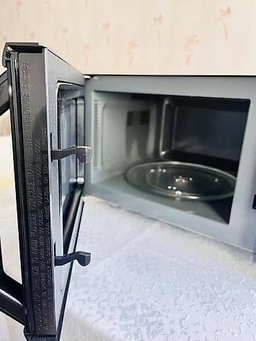 Mikrodalğalı sobalar: Mikrodalğalı soba Toshiba, Ayrıca dayanan, Mikrodalğalar ilə, rəng - Qara — 3