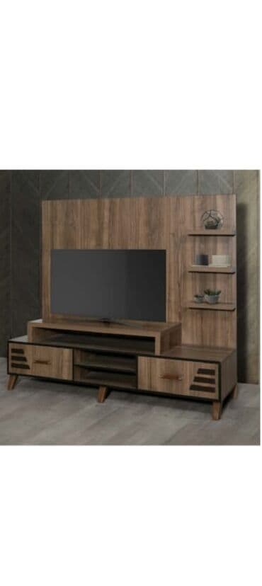 İşlənmiş, Düz TV altlığı, Polkalı