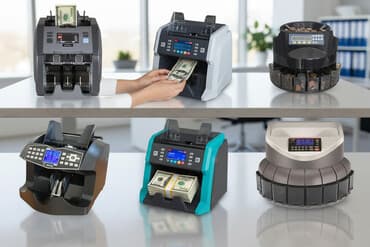 Pul yeşiyi, kassa altları: 1. Hər növ pul sayan aparatlarin satisi təmiri və yeni pullarin — 2