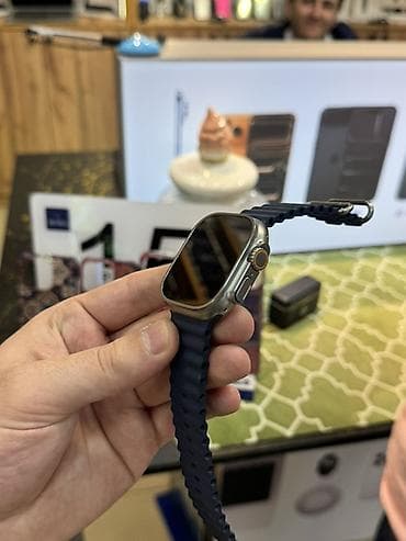 takı: Smart saat, Apple, Sensor ekran, rəng - Mavi — 2