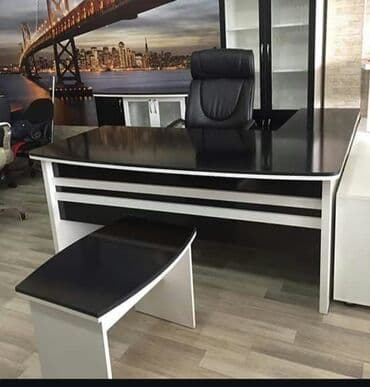 Direktor/ofis masa dəsti.kreslo daxil deyil - Dəst tərkibi: böyük iş