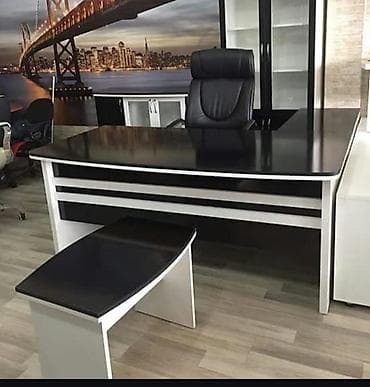 Ofis dəst mebeli: Direktor/ofis masa dəsti.kreslo daxil deyil - Dəst tərkibi: böyük iş — 1