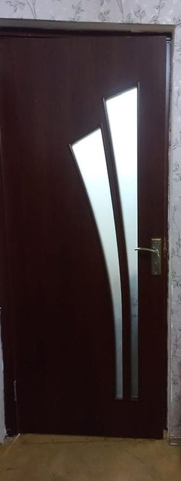 seyfi qapi: Daxili otaq qapısı – qəhvəyi rəngli, müasir dizayn - Material: taxta — 1